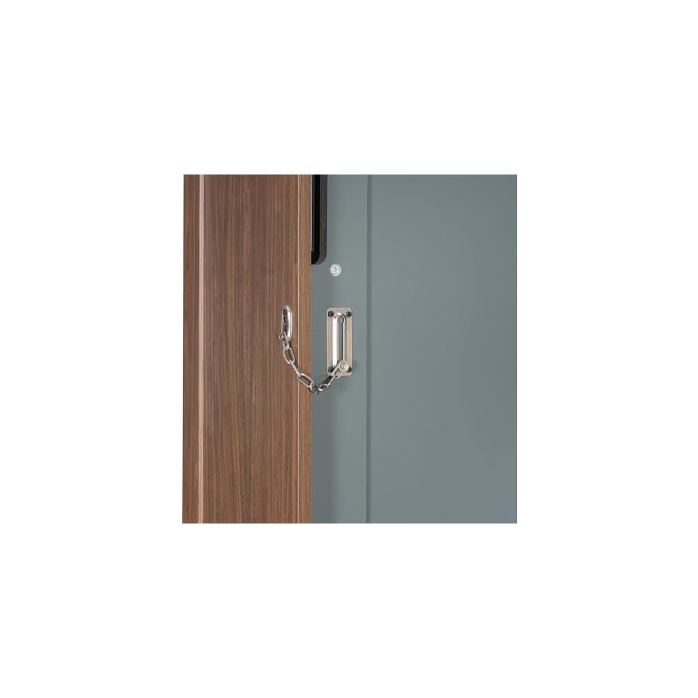 Ball & Cast Full Size Murphy Bed Wall Beds with Foldable Desk and Hardware Chain,Cabinets Bed w/Metal Leg & Slat Support,Space Saving Bedroom Furniture for Small Space Apartment,Walnut & Gray